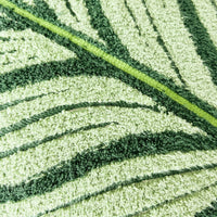 Tufted Calathea Orbifolia Plant Leaf Pillow